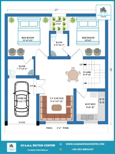 27x30 Feet House Design