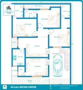 40x58 House Plan