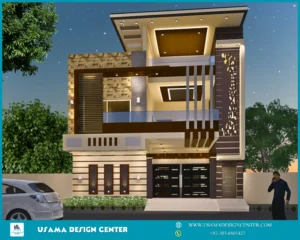 Modern House Front Elevation Design