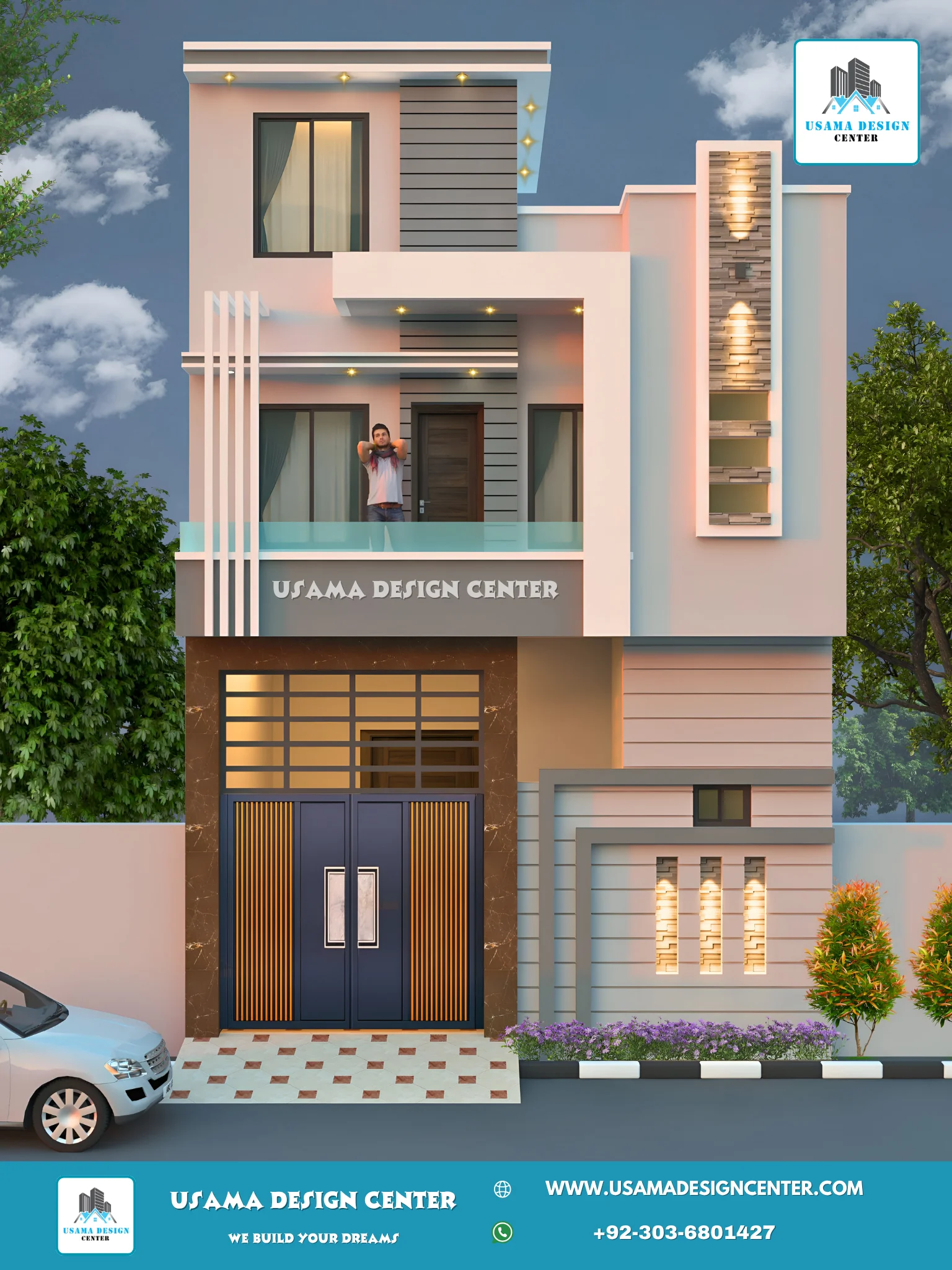 Modern Two Story Home Design