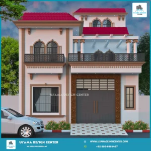 Spanish House Front Elevation Design