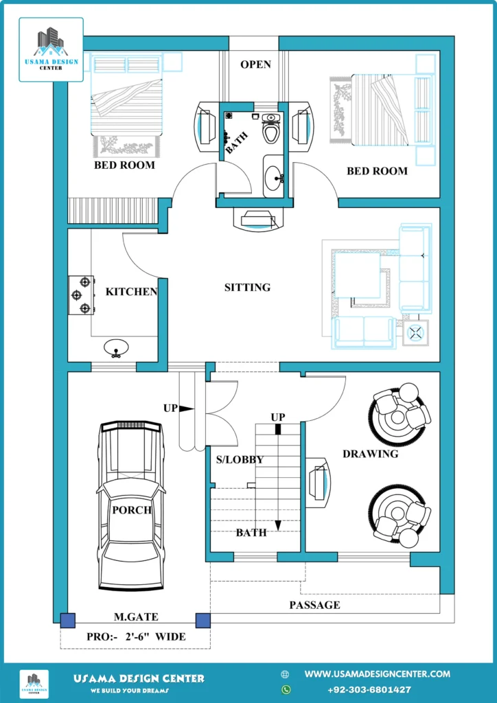 30x40 House Plan