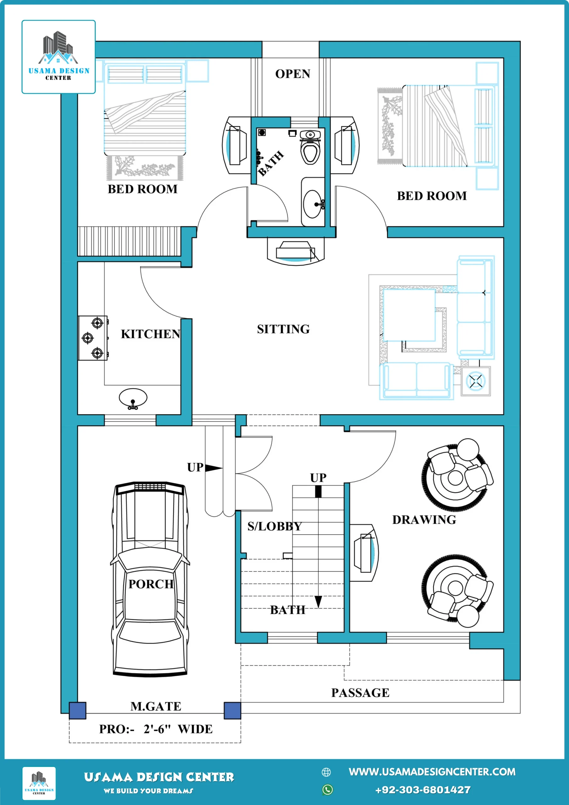 30x40 House Plan