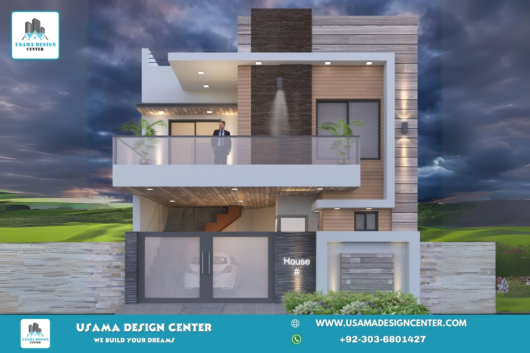 6 Marla House Elevation Design