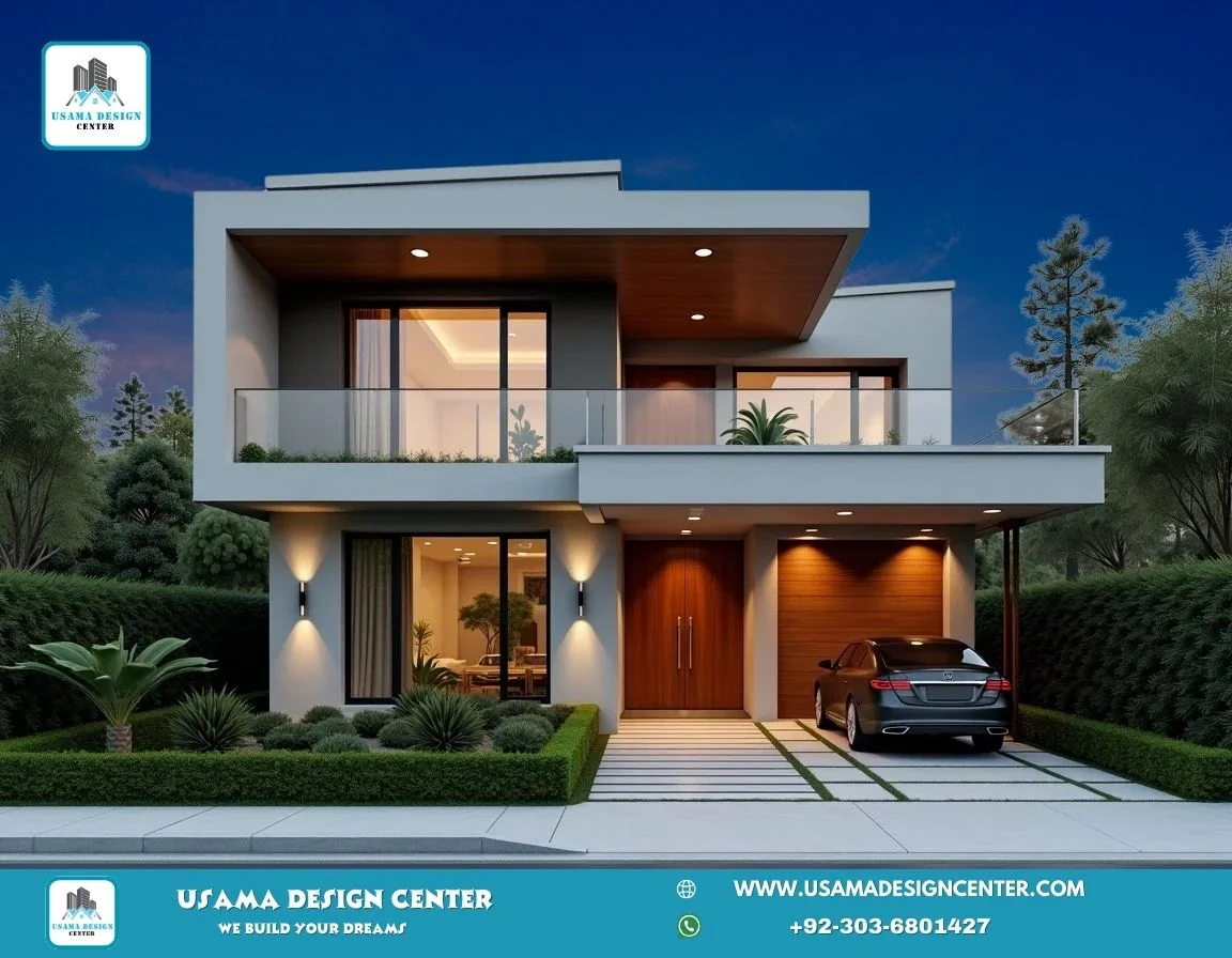 Modern House Front Elevation Designs