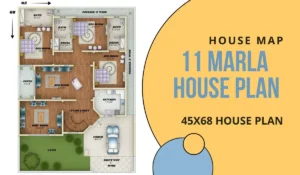 11 Marla House Plan