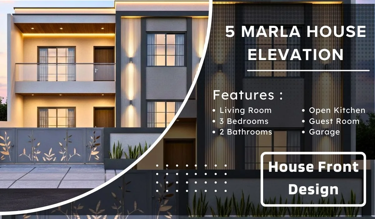 5 Marla House Elevation