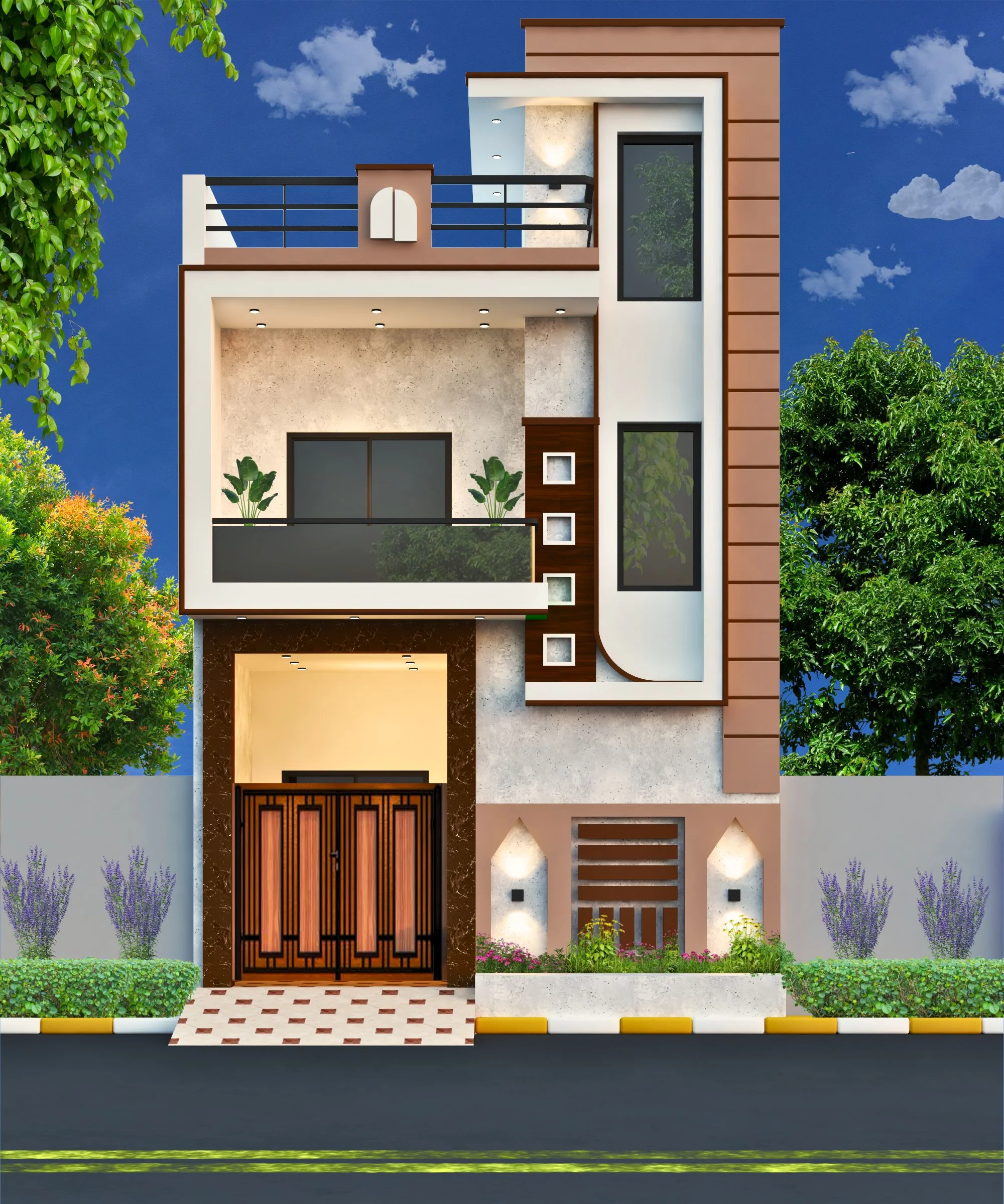 3 Marla House Elevation Design