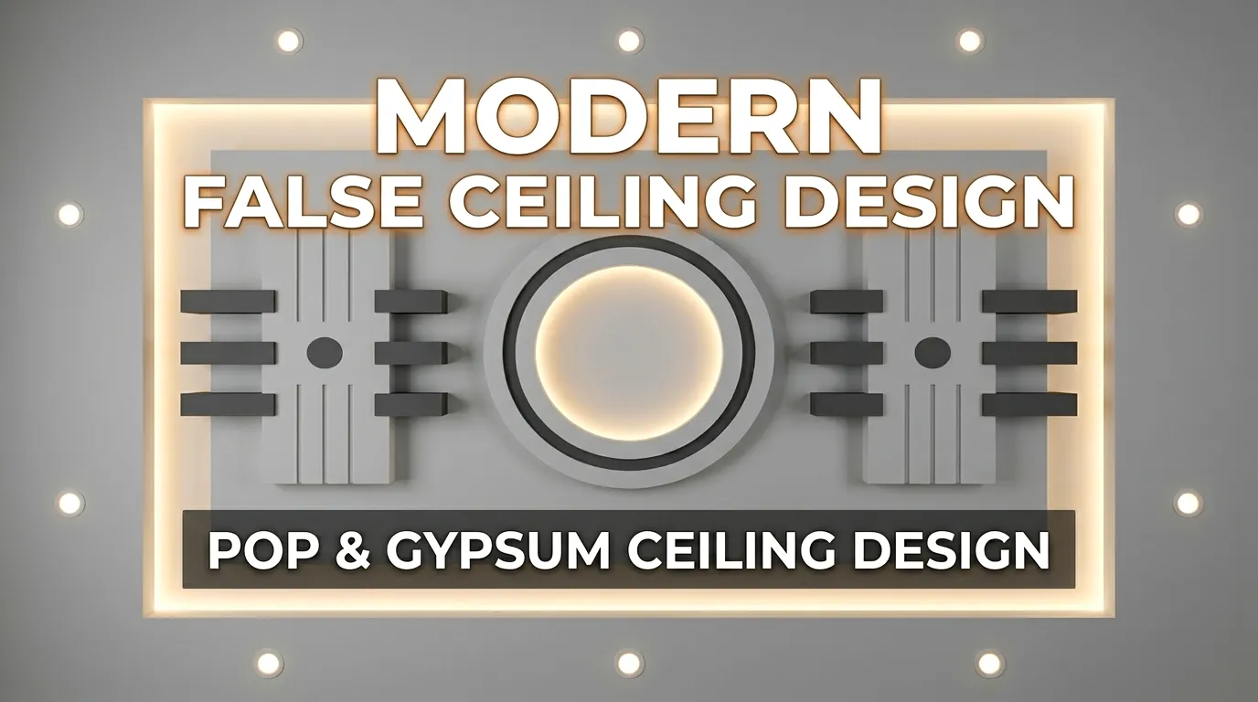POP and Gypsum Ceiling Design