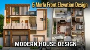 5 Marla Front Elevation Design